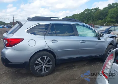 2018 Subaru Outback 2.5I Limited z USA, uszkodzony, nr VIN 4S4BSANC9J3201550
